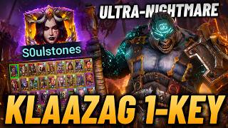 Klaazag Just Solved UNM! 1-Key Unkillable Team (Account Takeover) | Raid Shadow Legends