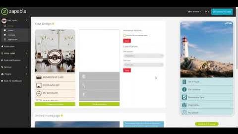 The NEW Zapable - Instant Mobile App Maker