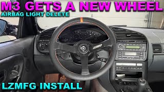 How to Install a Steering Wheel on BMW e36 M3 | LZMFG