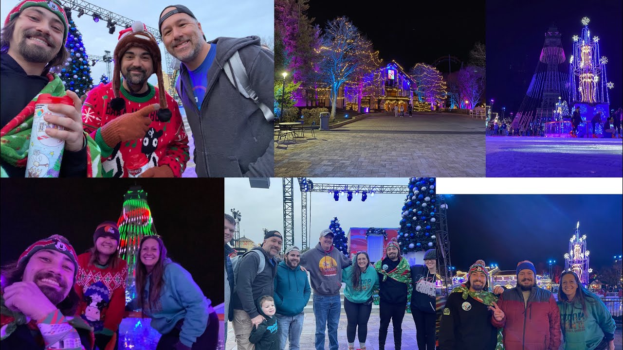 Kings Island Winterfest - Ice Skating, Shows, Friends, & More! - YouTube