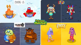 My Singing Monsters best MODs | Digital Circus, Poppy Playtime, FNAF, Zoonomaly, Among Us & others