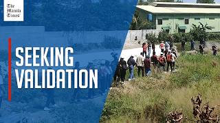 Sandiganbayan, Dpwh Inspect Unfinished Flood Control Project Linked To Revilla