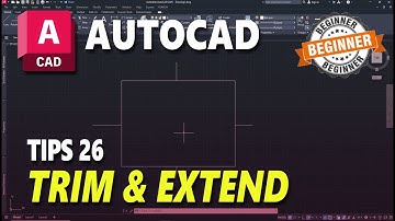 AutoCAD Tips 26 Bijsnijden en verlengen