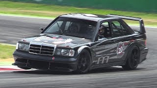 Mercedes 190e 2 5 16 Evolution Ii W Dtm Mods Accelerations Fly Bys On Track Youtube
