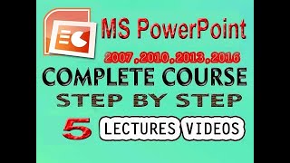 Sir Faisal Lecture 1 to 5 - step by step Complete MS PowerPoint Tutorial in Pashto (A to Z) screenshot 3