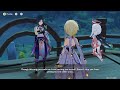 genshin impact walkthrough(meeting up with Xiao and doing side quest)