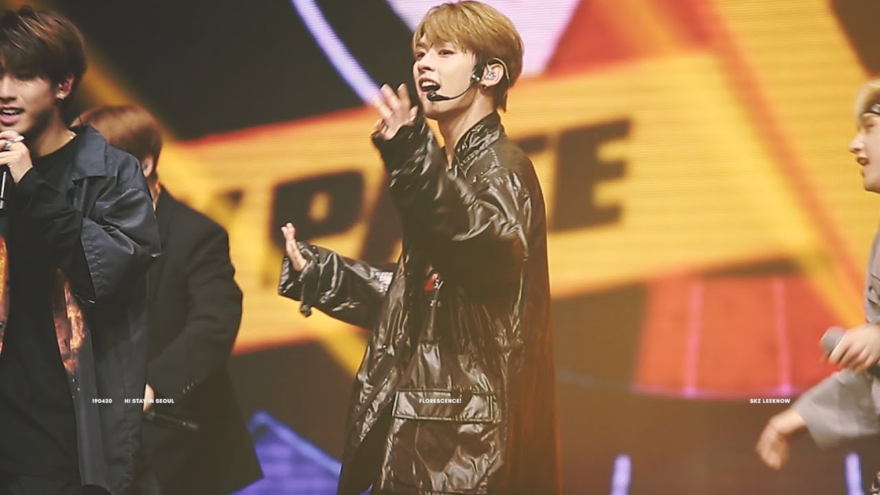 190420 스트레이키즈(stray kids) HI STAY SEOUL - My pace (leeknow focus)