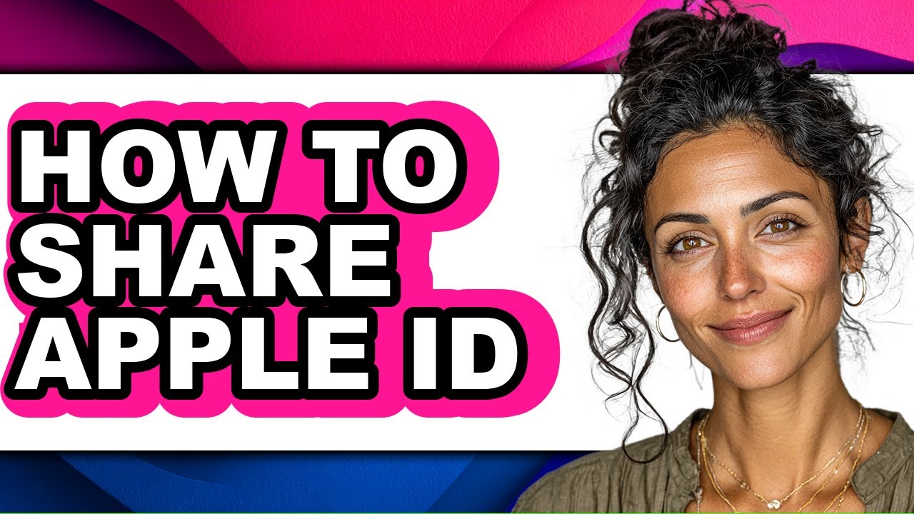 How to Share Apple Id (easy Method) - YouTube