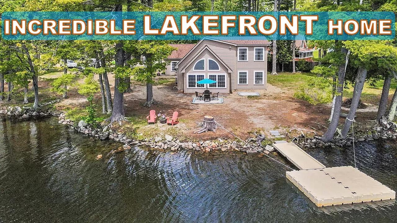 Maine waterfront homes for sale Maine real estate YouTube