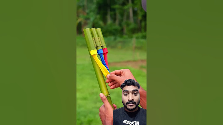 DIY Bamboo Creations with New Three Clour Balloone Slingshots #bamboo #bambooart #diy