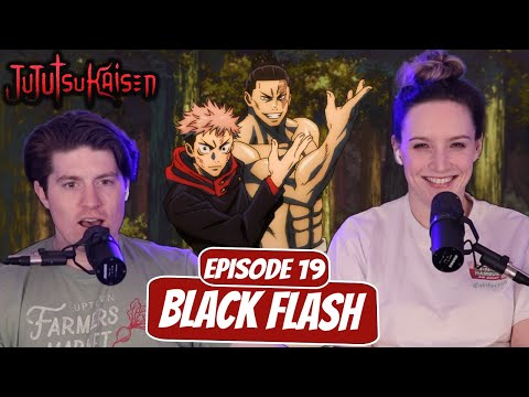 YUJI USES BLACK FLASH! | Jujutsu Kaisen Newlyweds Reaction | Ep 1x19, "Black Flash”