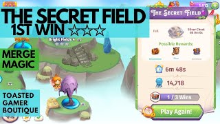Merge Magic The SECRET Field • 3 Stars 1st Win On HIDDEN Level ☆☆☆