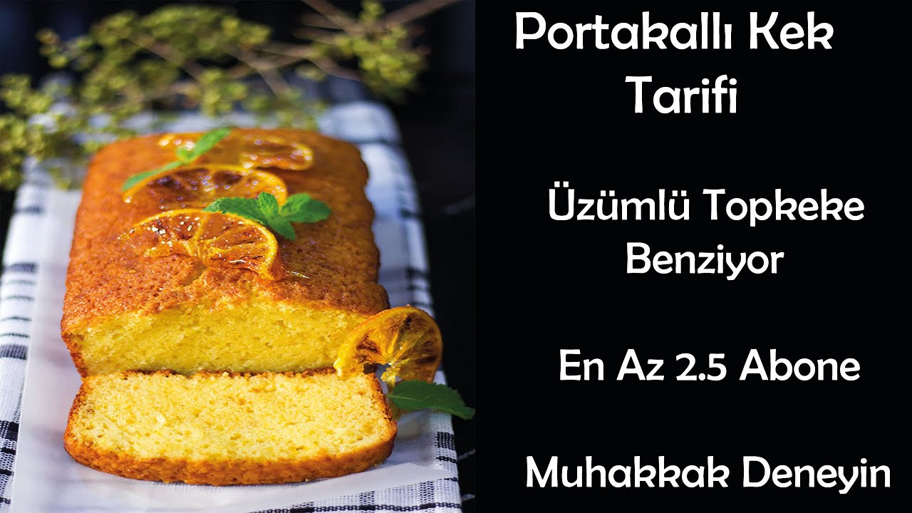 PORTAKALLI KEK TARİFİ Enteresan Muhabbetler V1 YouTube