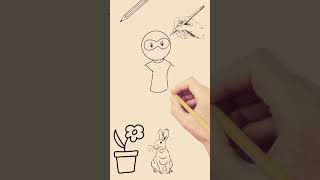 Easy Girl drawing # how to draw girl face #cutegirldrawing #pencildrawing #ytshorts #youtube#shorts