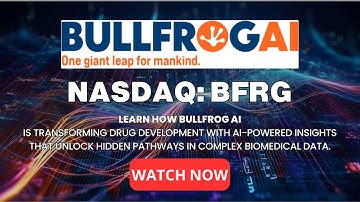 BullFrog AI (Nasdaq: BFRG): Revolutionizing Drug Discovery with AI-Powered Precision