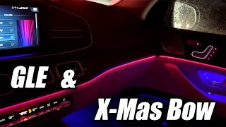 Driving For A Christmas Bow In The Mercedes-Benz GLE350 2021 | Emerald Green & Macchiato Beige!