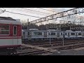神戸電鉄鈴蘭台車庫入線 6500系6515F回 送
