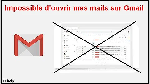 Pourquoi mon application Gmail s'est arrette ?