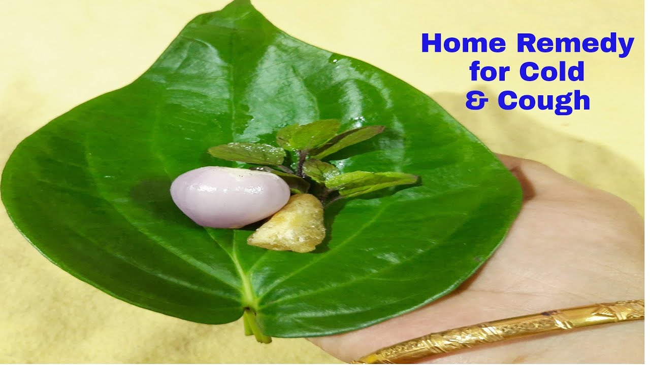 Easy Home Remedy For Cough And Cold / Kemmu Shitha Manemaddu In Kannada