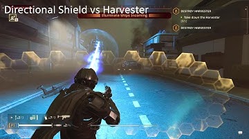 Can A Directional Shield Survive A Harvester Beam? - HELLDIVERS 2