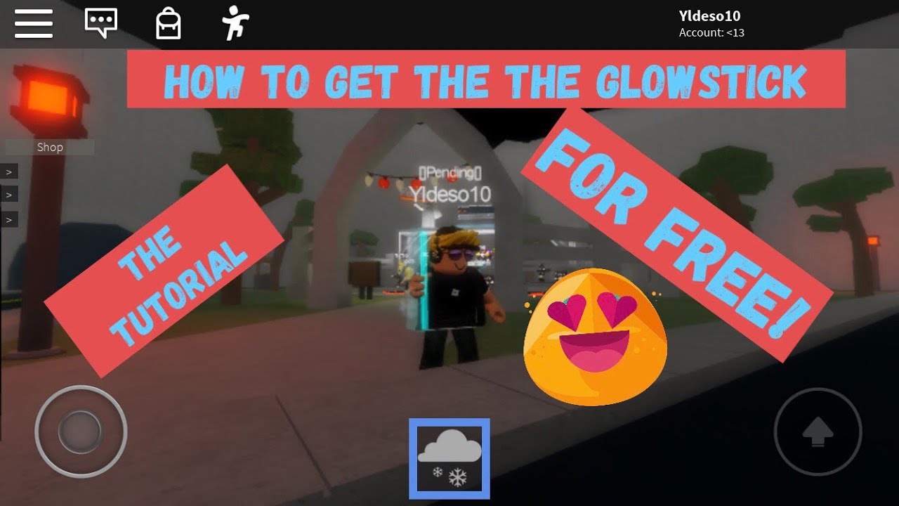 How To Get The Glowstick Roblox Fortnite Dance Youtube - glow stick roblox