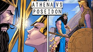 Athena Vs Poseidon - The Clash of Gods - The Origin of the City of Athens - Greek Mythology