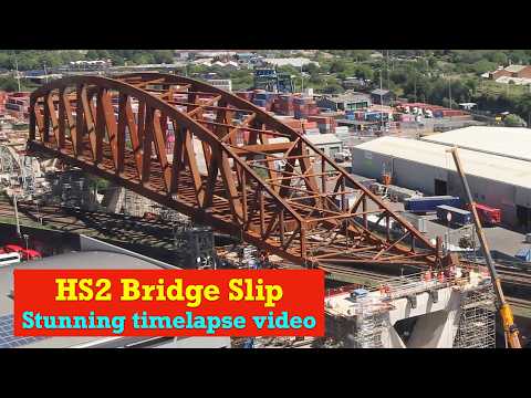 HS2 Bridge Timelapse