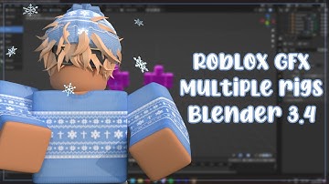 How to use multiple rigs for Roblox GFX (Blender 3.4 2023)