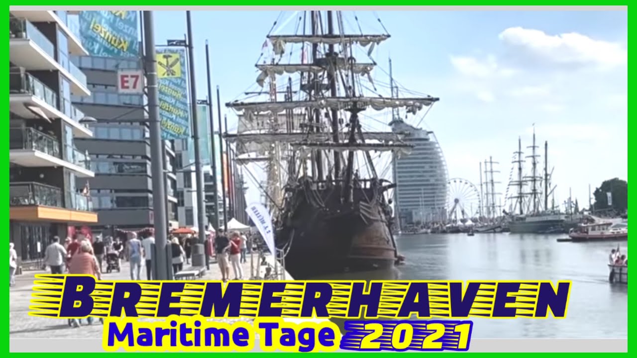 Bremerhaven: Maritime Tage am 12. Aug. 2021! Viele Schiffe u. viele Besucher!😳