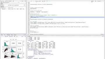 Weighted Least Squares/Large data set Part 1