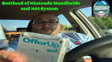 Buttload of Nintendo Handhelds and N64 System! | OfferUp Deal | Collecting with Cory