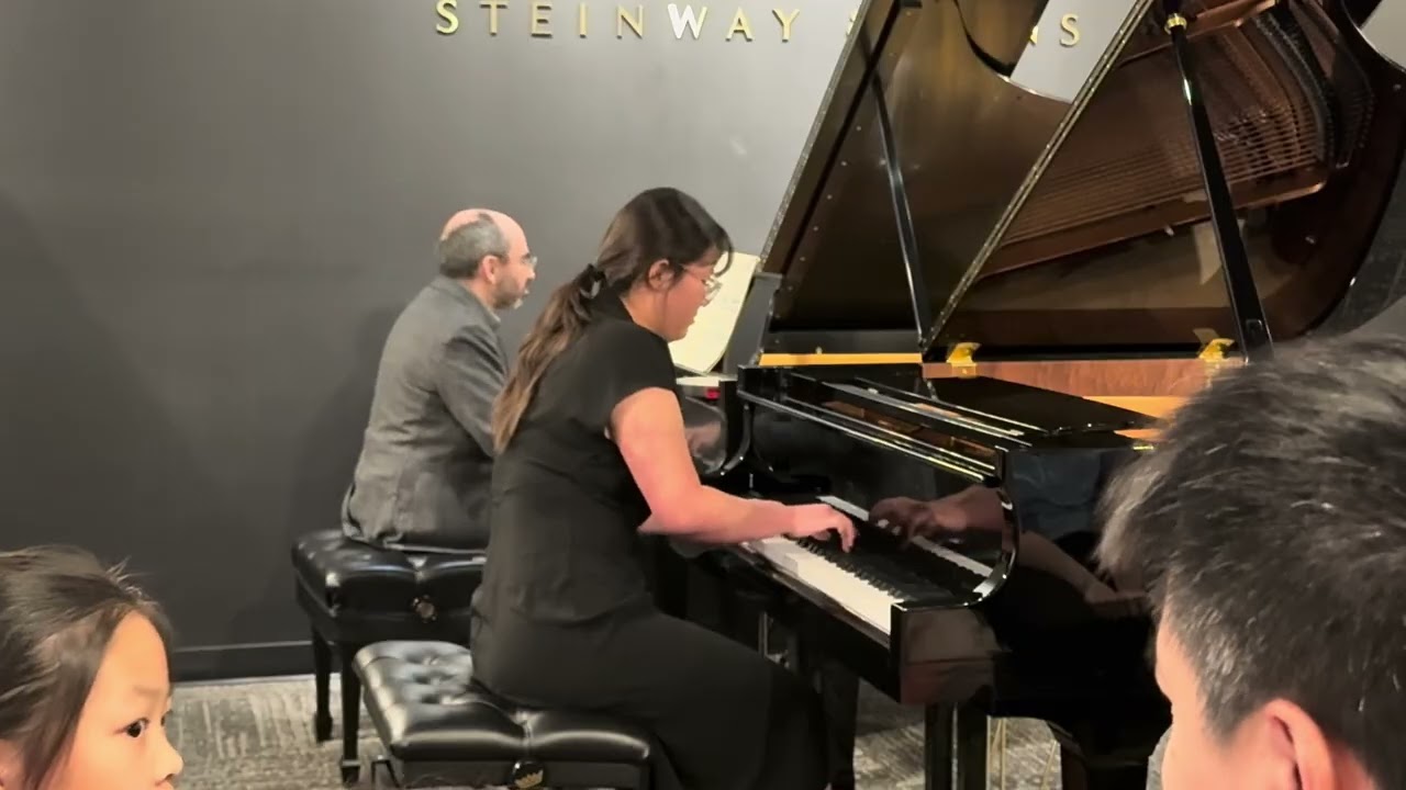 Medtner: 2 Pieces, Op. 58 for 2 Pianos: II. Knight Errant - YouTube