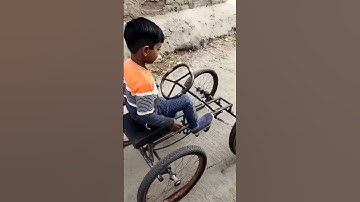 fourwheel childe cycle #alhamdulillah #febrication