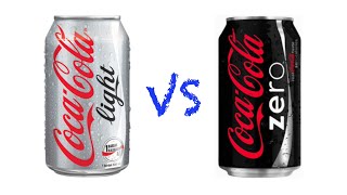 Coca-Cola light VS Coca-Cola ZERO -