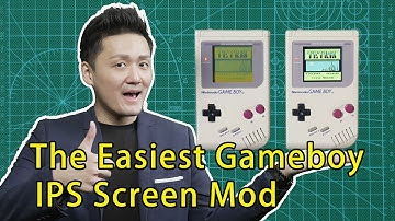 The Easiest Gameboy DMG IPS Screen Mod in 2023! (No Soldering Required)