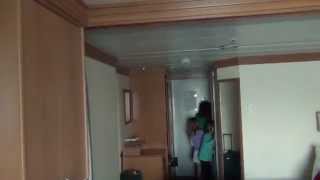 our cabin on the Disney Magic