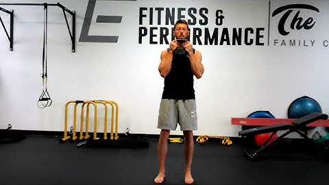 Kettlebell goblet reverse lunge