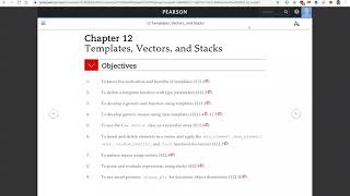 Daniel Liang C++ Sections 12.1 and 12.2