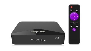 Смарт ТВ бокс MAGICSEE N5 Android 7 S905X 5GHz Wi-Fi 2GB RAM 16GB ROM