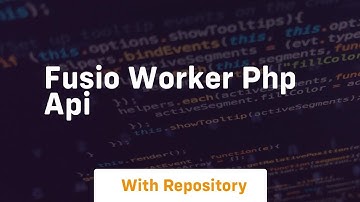 Fusio worker php api