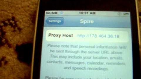100% working Siri Proxy Url