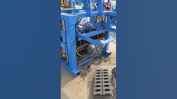 QT40-2 small manual concrete hollow block making machine cement solid brick making machine