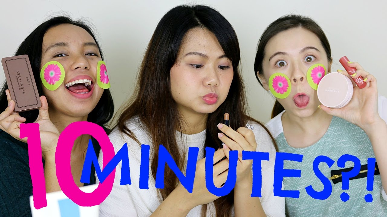 10 Minutes Beauty Challenge! \\ AltheaMY \\ JQLeeJQ ft. Sara & Miriam!