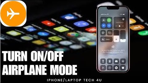 How To Turn On/Off Airplane Mode  In your Iphone 2025