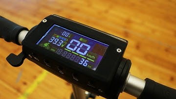 Kugoo S1 - Display, Settings & Functions