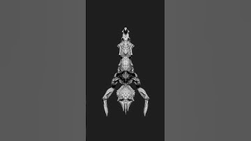 3D Modeling | woth_0211 |  Zbrush Timelapse | #zbrush  #3dmodeling #3d #character  #creature #shorts