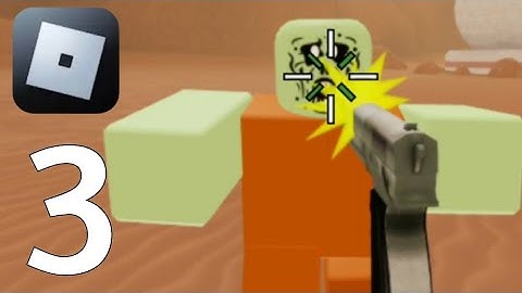 ROBLOX - Gameplay Walkthrough Part 3 - Zombie Rush (iOS, Android)
