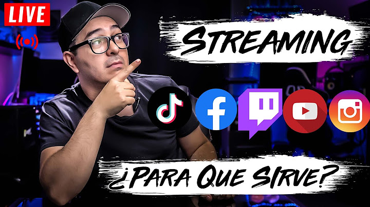 ⚪️Qué es un STREAMING?🕹Para que sirve?