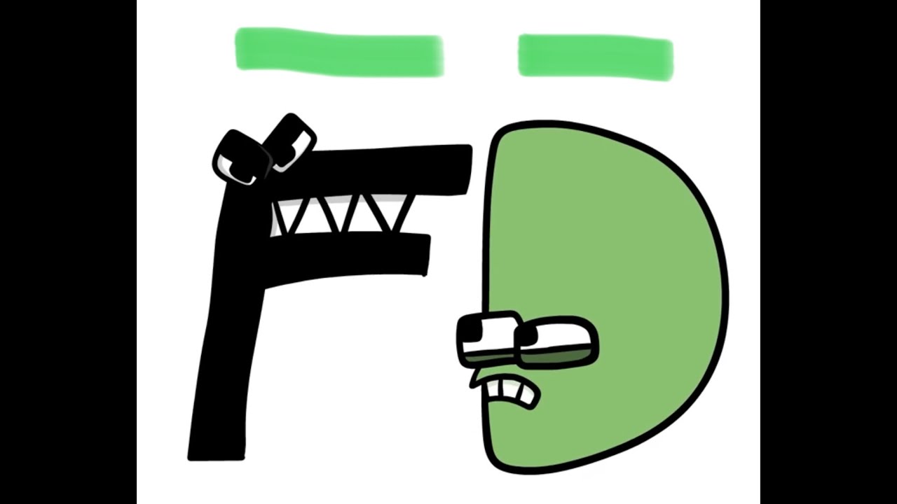 Alphabet lore. But health bars.