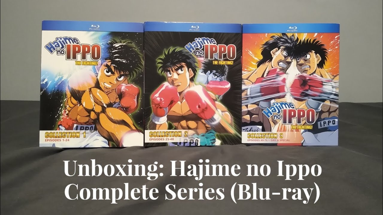 Hajime no Ippo The Fighting Collection 1 & 2 Blu Ray Set Official Anime  1-48